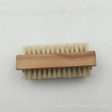 high quality natural wooden nail brush